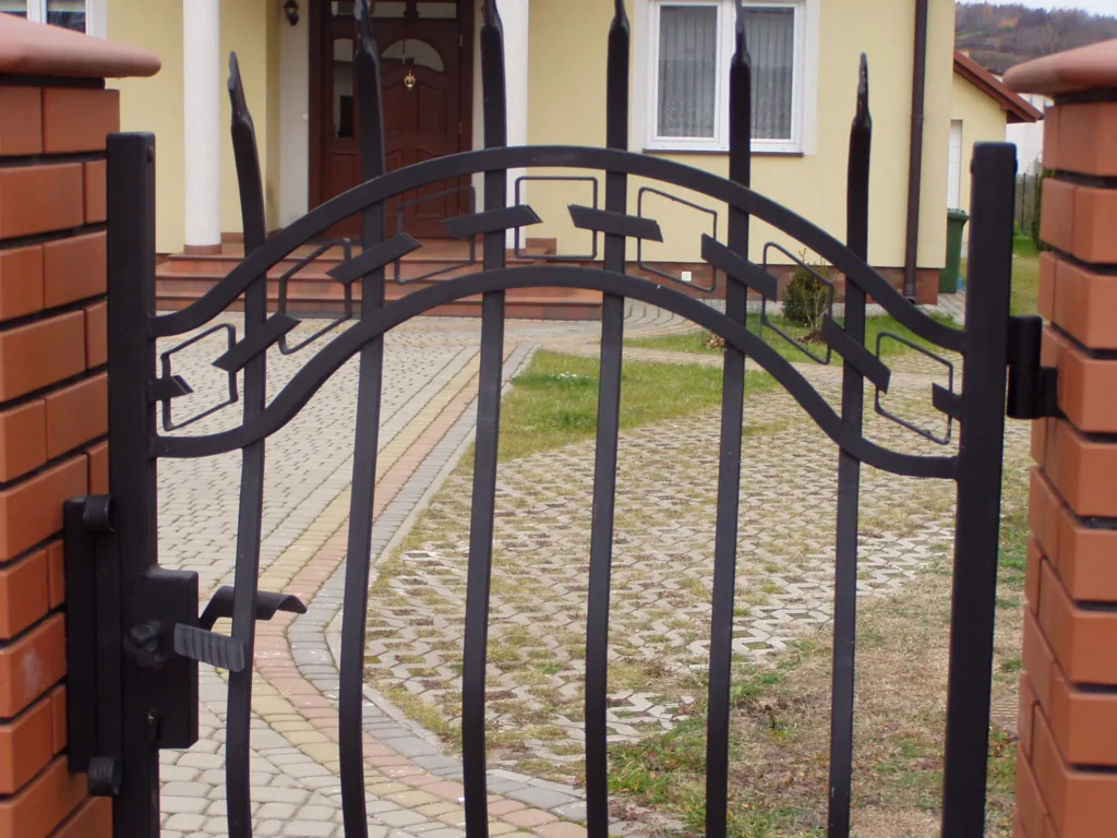 Decorative metal fences