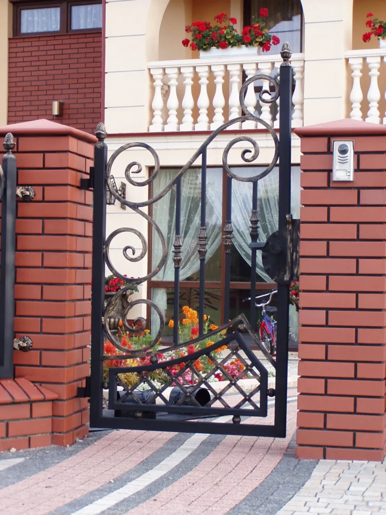 Decorative metal fences