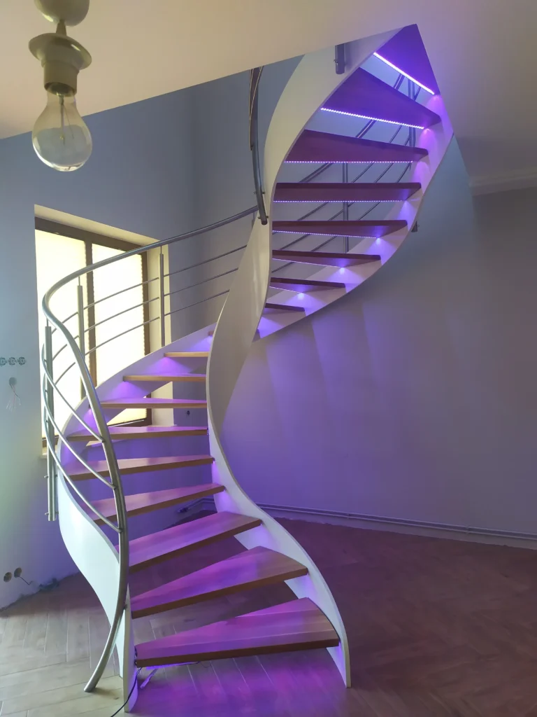 Ribbon stairs