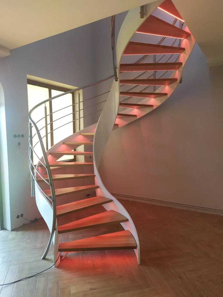 Ribbon stairs