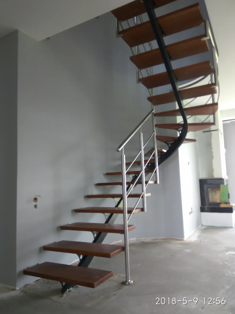 Curved stairs