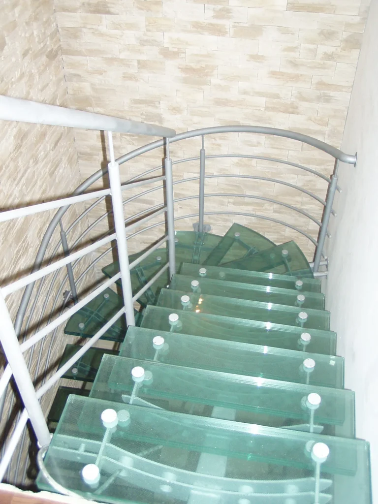Curved stairs
